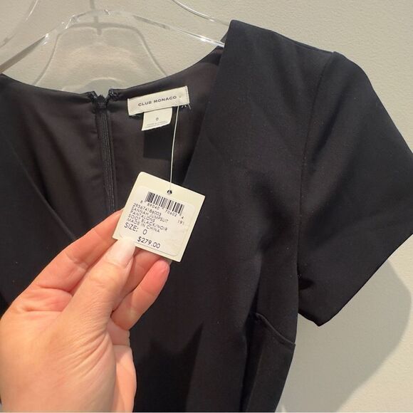 NWT- Club Monoco SANNAH JUMPSUIT Black Size 0 - Picture 3 of 8